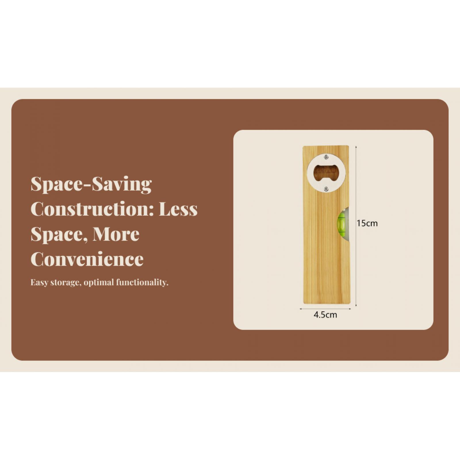 Spirit Level - 5x Şişe Açacağı Su Terazisi Doğum
