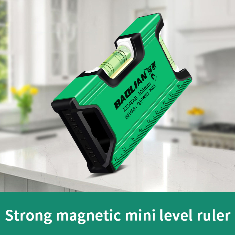 Spirit Level - Yatay Dikey Ölçüm Metrik Cetvel Su