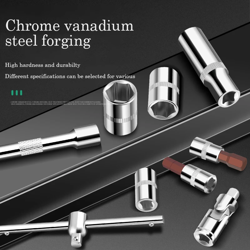 1/4 inç 53 parçalı lokma anaht - Socket Wrench incelemesi ve fiyatı