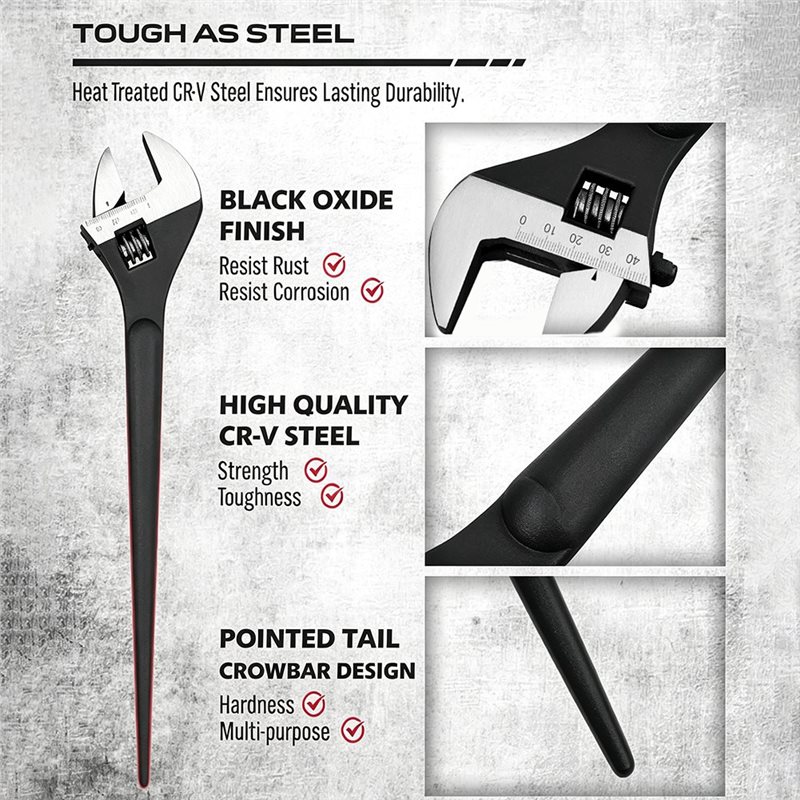 YANA50I CR-V Çelik Siyah 3 Par - Wrench Set incelemesi ve fiyatı