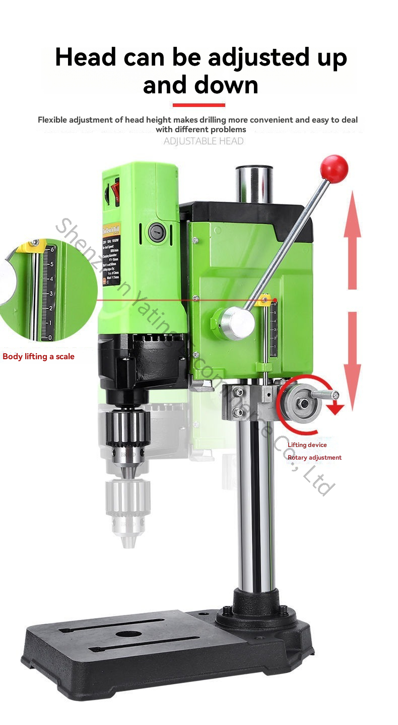 220V 1050W Yükseltilmiş Tezgah - Drill Press incelemesi ve fiyatı