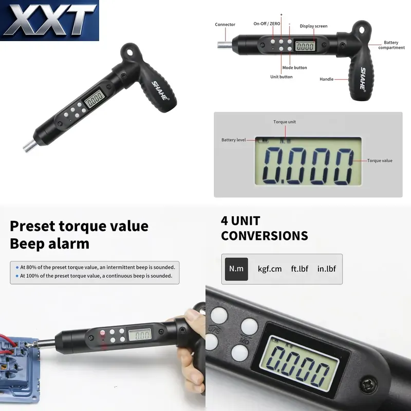 XXT SHAHE Dijital Torklu Torna - Screwdriver Set incelemesi ve fiyatı